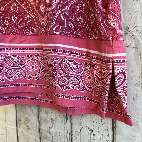 Coolibar Women Oceanside Tunic Dress Size S Pink UPF 50+ Beachy Vacation Coverup - Picture 6 of 12